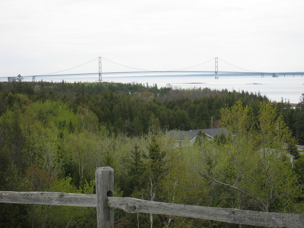 Mackinaw Island Area May 2008 1021.jpg - May 24 2008 a trip to Mackinac City for a 5 M race and a visit to Mackinac Island. A day to the UP, Paradise, Whitefish Point and Tahquamen Falls. This was followed by trips to Petoskey and Charlevoix.